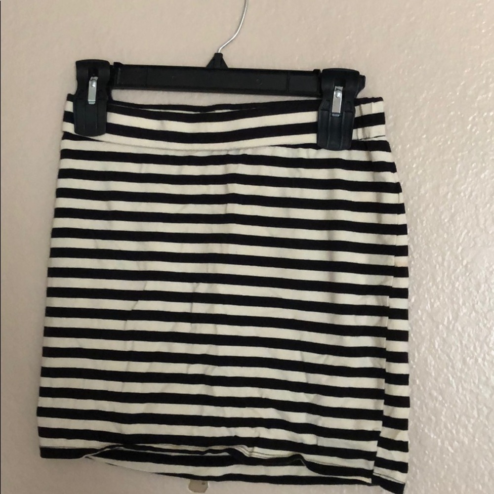 Striped Mini Skirt